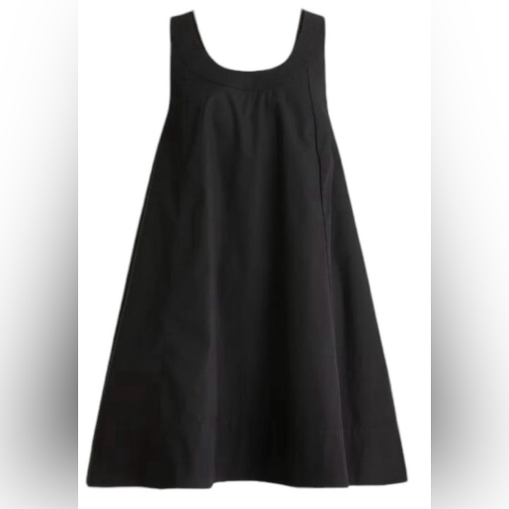 J. Crew Scoop neck Swing Cotton Dress, size Large